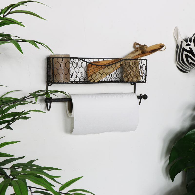 Williston Bevers Wire Wall Shelf Wayfair.co.uk